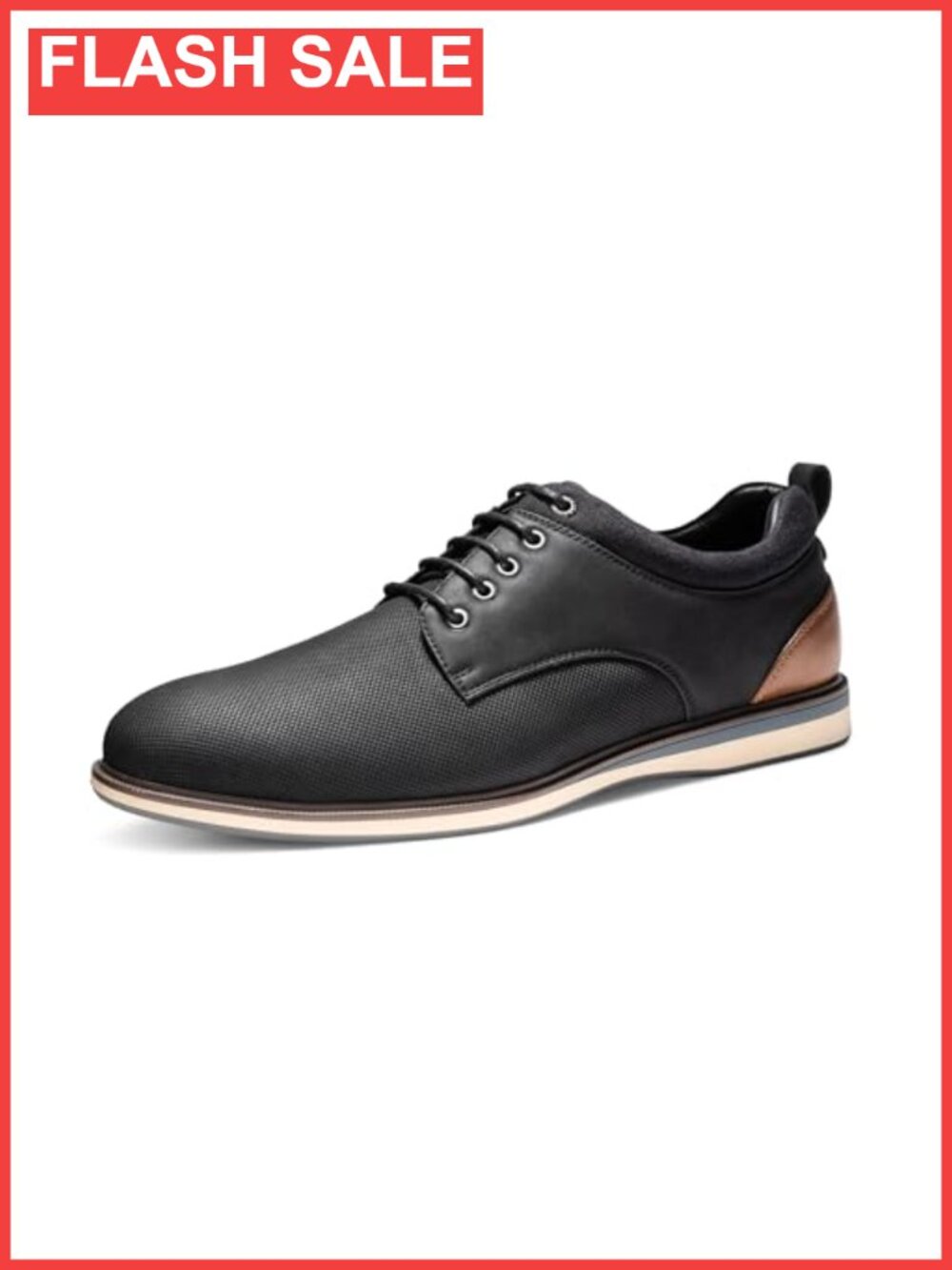 Men's Oxford Dress Shoes Lace Up Business Casual Synthetic